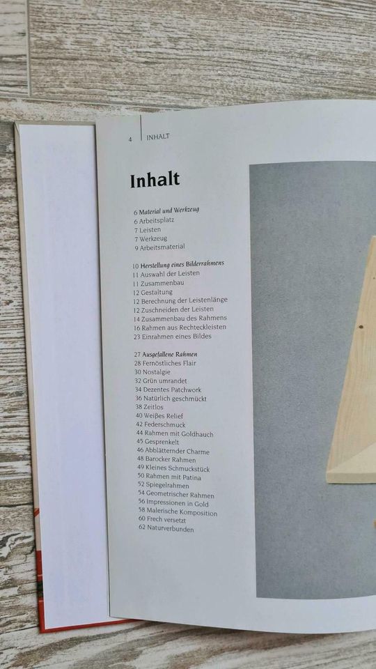 Augustus Bastelbuch " Bilderrahmen - Rahmenbilder " in Heiligenhafen 