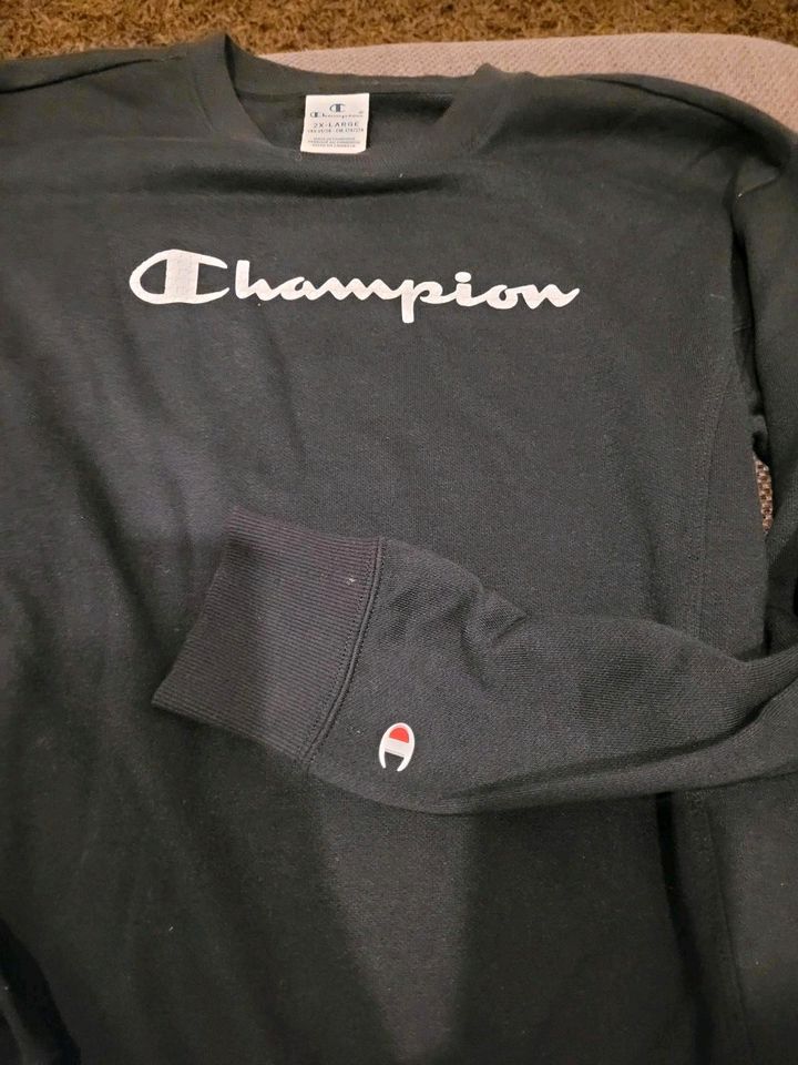 SWEATSHIRT Champion Gr. 174 -179 cm Pullover schwarz Junge Hoodie in Gronau (Westfalen)