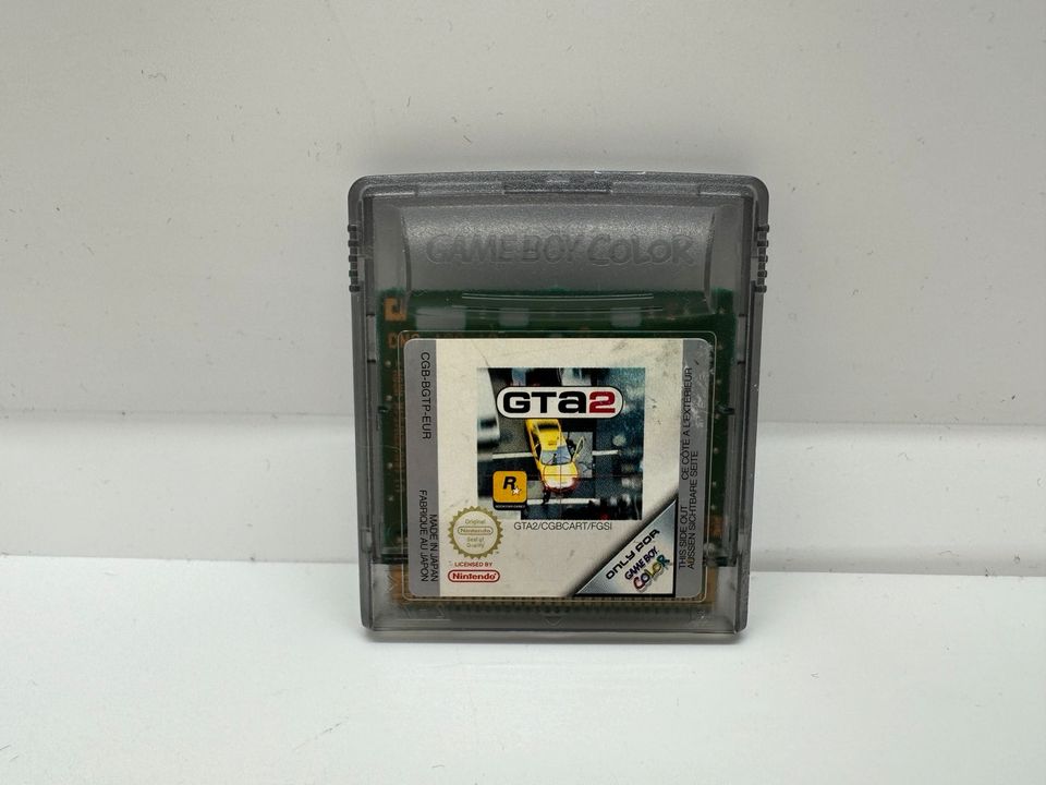 Nintendo Gameboy Color GTA2 Grand Theft Auto 2 Spiel Modul in Köln