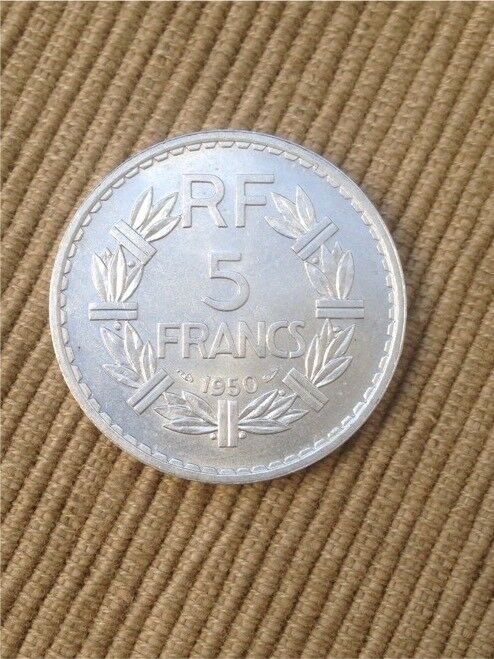 Münze, Frankreich, 5 Francs, 1950, in Bonn