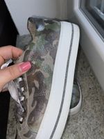 Maripe Sneakers Gr. 38 Camouflage grün braun Damen Sneaker Bayern - Königsmoos Vorschau