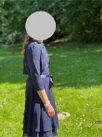Cocktailkleid dunkelblau mit Bolero und Jeansjacke Größe 36 Abi Nordrhein-Westfalen - Erkelenz Vorschau