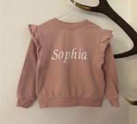 98/104 - Pullover - H&M - rosa Volant Sophia Hessen - Bad Arolsen Vorschau