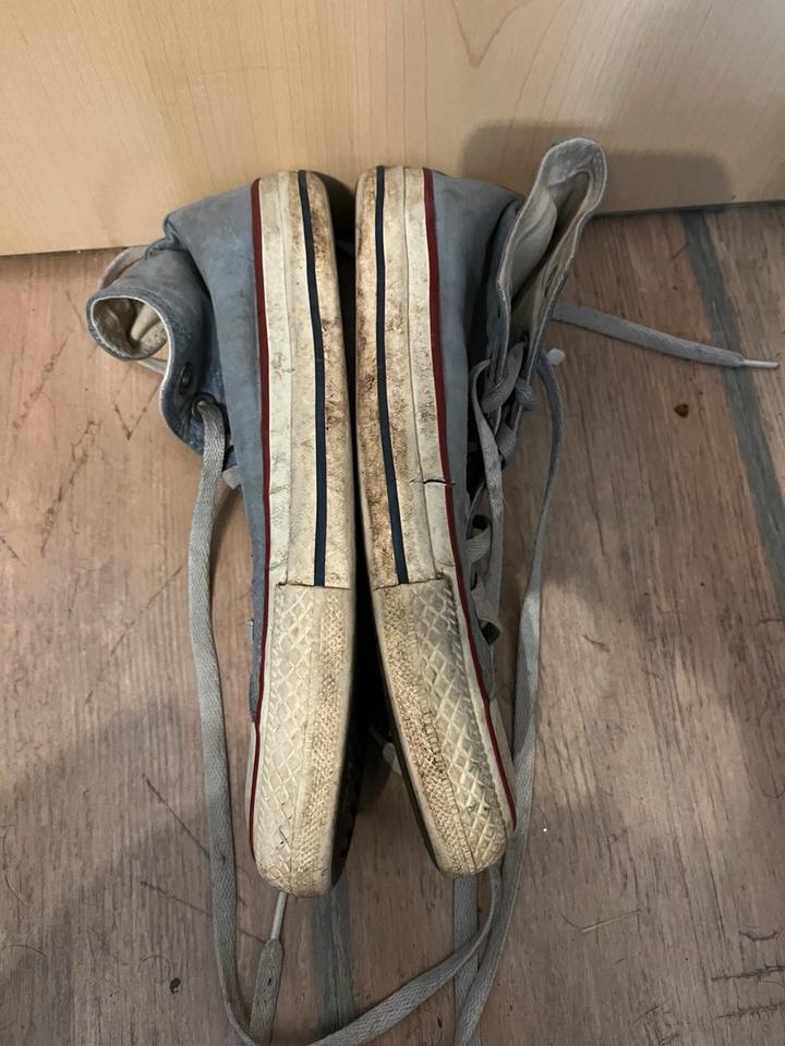 Chucks Converse AllStar UK 5,5/EU 38Gebraucht blau-grau in Nordwalde