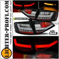 LED Lightbar Rückleuchten schwarz für Audi A4 B8 8K Limo 08-11 Hessen - Calden Vorschau