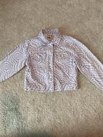 Weiß/Lila Jeans Jacke Nordrhein-Westfalen - Bergisch Gladbach Vorschau