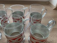 4 russische Teegläser Teegläser mit Halterung Thüringen - Dornheim (Thüringen) Vorschau