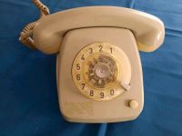 Telefon mit Wählscheibe, Wahlscheibe, grau, altes Telefon Niedersachsen - Bissendorf Vorschau