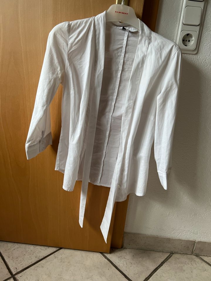 Weiße elegante Bluse Größe 36 in Freudenberg