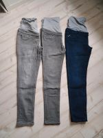 Umstandshose Jeans 2x grau und 1x blau Gr. 42 und 44 Thüringen - Greußen Vorschau