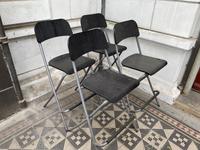 4 IKEA Barhocker Stühle FRANKLIN klappbar schwarz Wuppertal - Elberfeld Vorschau