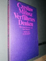 Verführtes Denken Czeslaw Milosz Philosophie Jaspers Vorwort Berlin - Pankow Vorschau