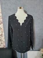 Blusen-Shirt mit Perlen Gr. M schwarz *NEU inkl. Versand* Aachen - Aachen-Haaren Vorschau