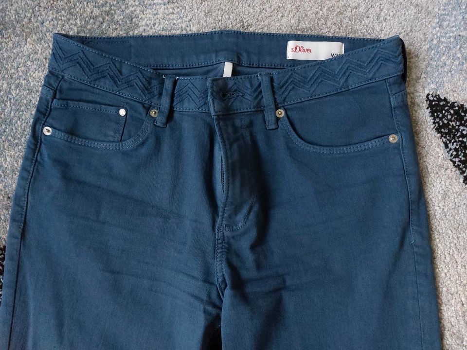 Capri-Jeans S.Oliver Gr.38 blau in Plauen