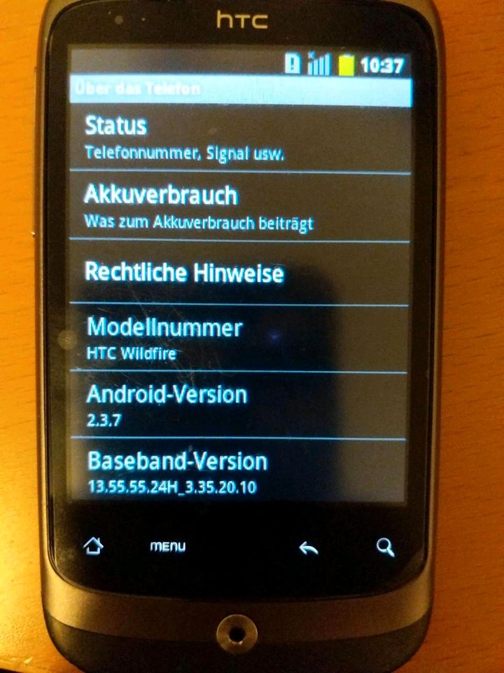 HTC wildfire cyanogen mod in Aufhausen