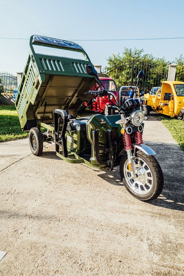 3Rad AMR Elektro Cargo mit Kabine APE Pritsche Kipper 400 Big Volta TUKTUK Lastendreirad TUCK TUCK MEGA CABIN Geco Stormborn Green Speed Lastenrad Futura Elektrofrosch Frosch Runner Greenspeed Tuk Tuk in Neukirchen