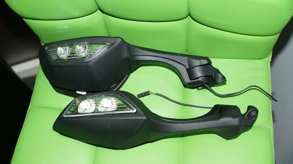 Rückspiegel mit Blinker für Kawasaki  -  GEBRAUCHT in Weilheim