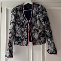 Maison Scotch Kostüm Jacke / Cropped-Blazer Jacard XS/34 Berlin - Wilmersdorf Vorschau