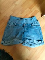 Damen Umstandshose Hotpants (Größe L, Mama, Blau) Hessen - Flörsheim am Main Vorschau