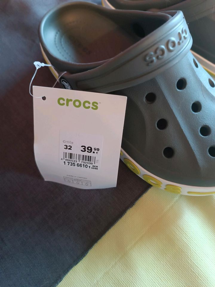 Neue Kinder crocs Größe 32 Schlappen in Reuden