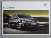 VW Golf 6 GTD Prospekt Niedersachsen - Nienburg (Weser) Vorschau