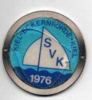 Segelplakette Kiel - Eckernförde - Kiel von 1976 der SVK Kiel - Hassee-Vieburg Vorschau