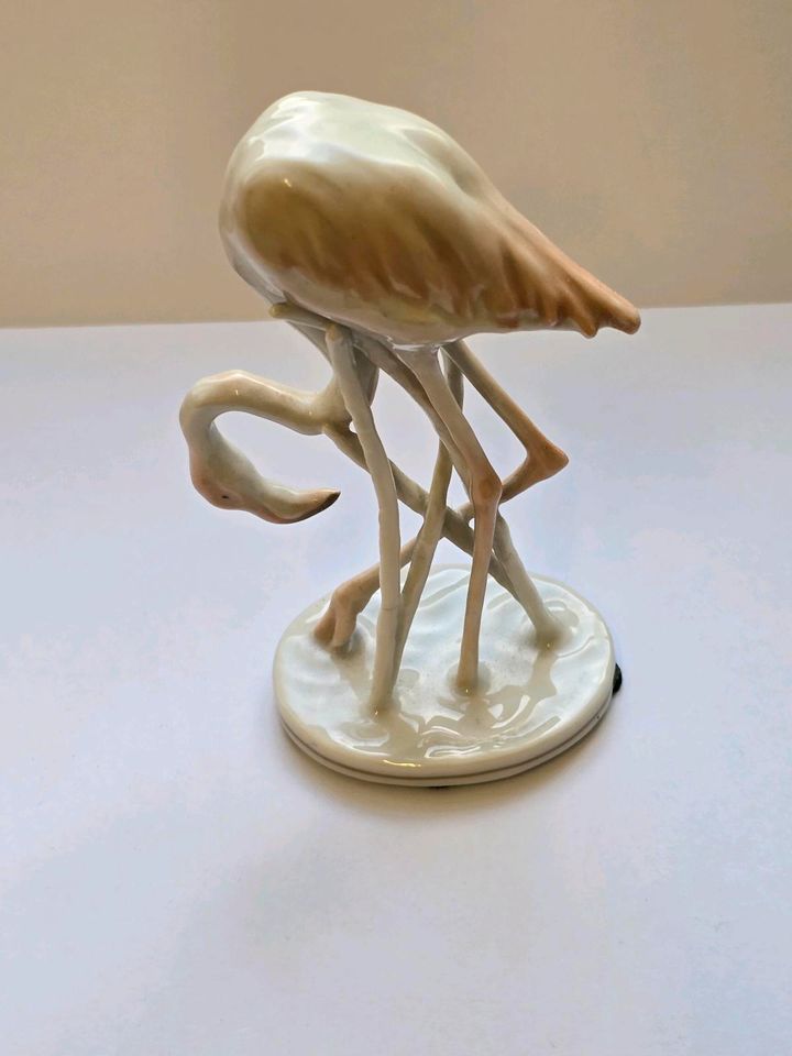 Rosenthal porzellan Figur Flamingo alt in Ahlen