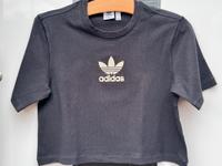 ADIDAS - Gr. 32 - Damen Crop T-Shirt-schwarz Nordrhein-Westfalen - Coesfeld Vorschau