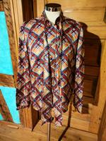 WOW TRUE VINTAGE ANFANG 70ER BLUSE MIT SCHLUPPE Baden-Württemberg - Murrhardt Vorschau