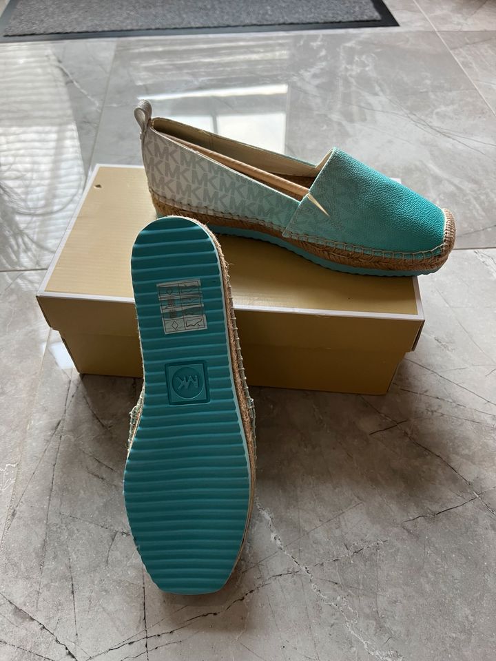 Edle Espadrille Slipper Mokassins v Michael Kors neu m Karton 37 in Troisdorf