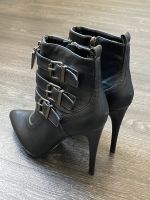 Kafeini High Heel Stiefelette Ankle Boots, schwarz, Gr. 38 Bayern - Ansbach Vorschau