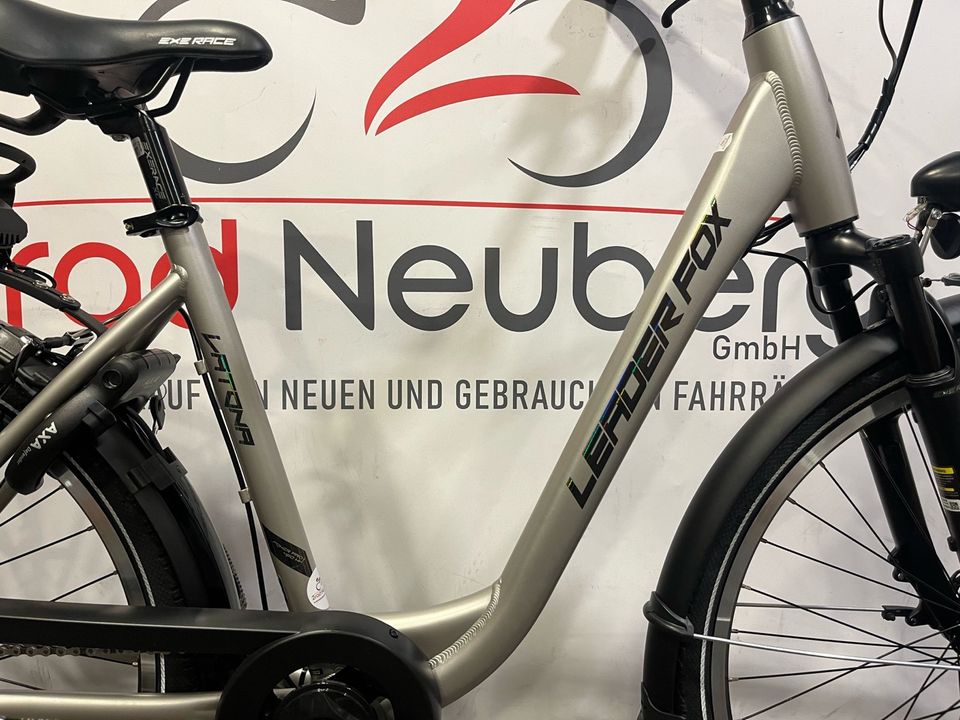 Leader Fox LATONA E-Bike 26" City Fahrrad 468Wh 45Nm Statt 1499€ in Neuberg