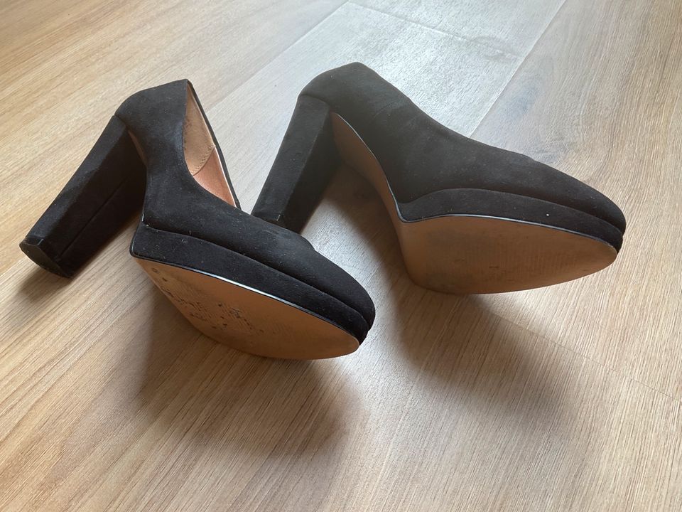 High Heel Schwarz H&M Größe 39 in Heusweiler