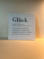 Definition Glück, Bild, Wandbild in Originalverpackung Baden-Württemberg - Ludwigsburg Vorschau