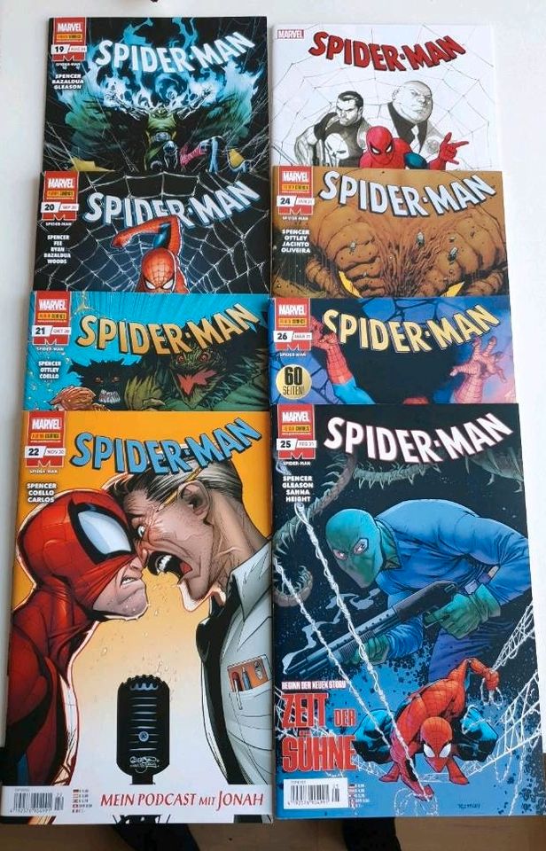 Spider-Man 19 bis 26 Heftserie 2019 in Hürth