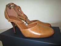 brauner Leder High Heel Damenschuh Schuhe gr. 38 NEU Hessen - Wölfersheim Vorschau