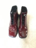 RIEKER Damen Stiefelette Dunkelrotes Lackleder Gr 37, wenig getr Bad Godesberg - Pennenfeld Vorschau