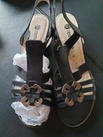 Sandalen remonte Gr. 41, schwarz, neu Saarland - Bexbach Vorschau