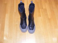 Schuhe Stiefel Gr.40 schwarz/grau Kunstleder München - Bogenhausen Vorschau