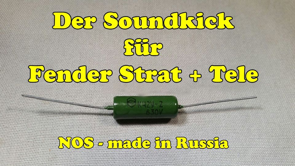 Soundkick PIO Paper in Oil 0,047 uF f. Fender Strat oder Tele in Arnstein