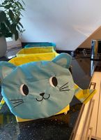 Aufbewahrungsbox Spielzeugkiste 3er Katze blau grün vertbaudet Thüringen - Tabarz Thüringer Wald Vorschau