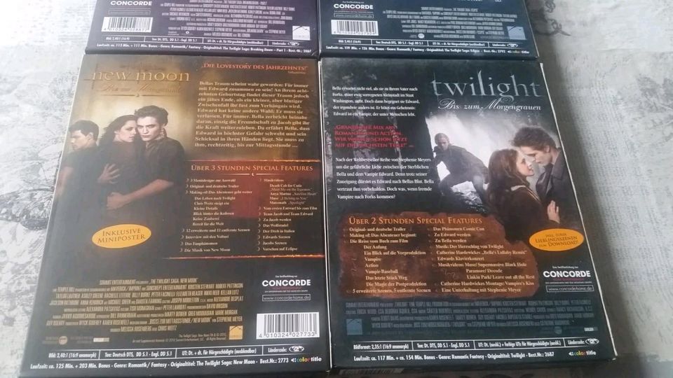 Twilight 2 Disc Fan Edition DVD Film Eclipse Breaking dawn in Emsbüren