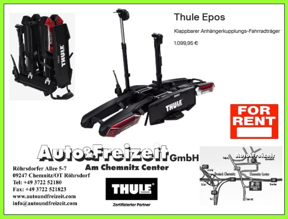 Thule Outset * Autozelt für die Anhängerkupplung * Verleih & NEU in Röhrsdorf