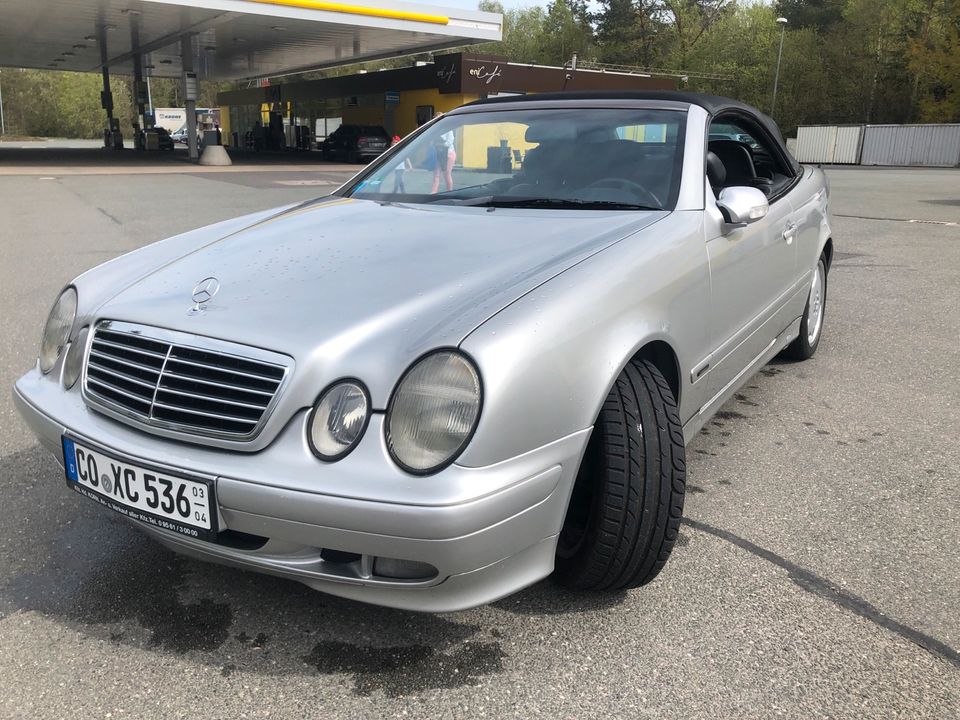 Mercedes CLK 200 CABRIO mit 193 PS - ROSTFREI aus  ITALIEN ! in Coburg