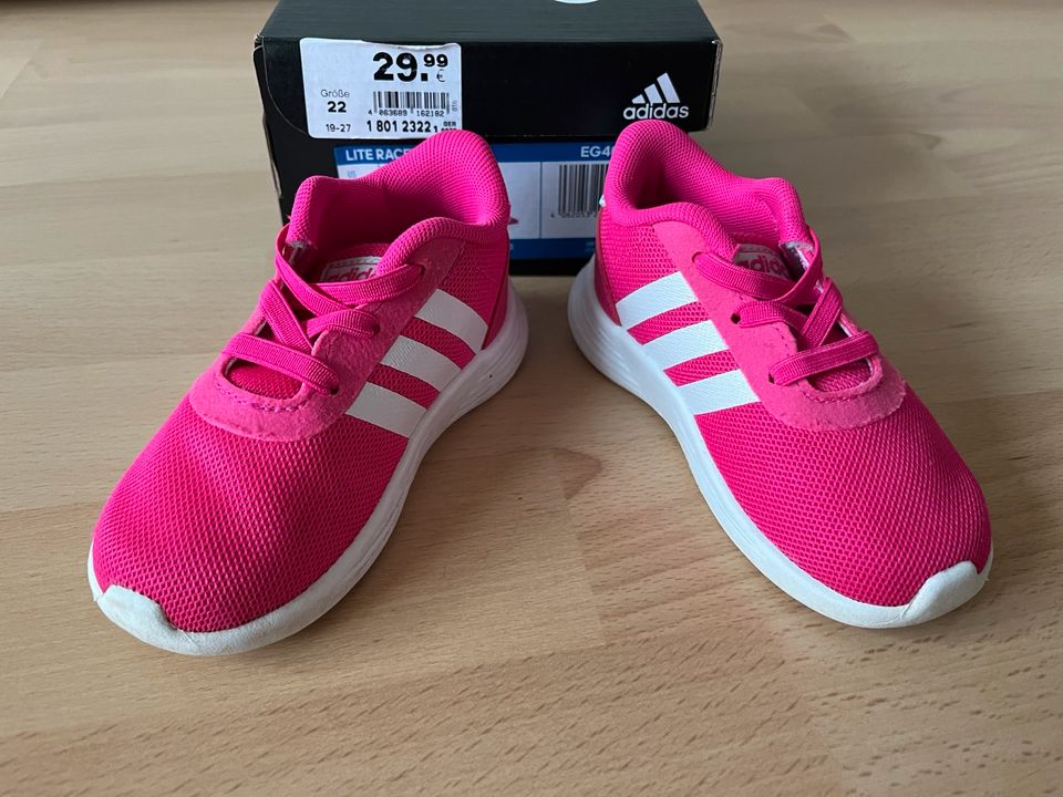 Adidas Sneaker Mädchen Gr 22 Pink in Friedberg