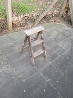 Tritt Holztritt Holz Tritt Garten DDR Deko Dekoration Leiter Königs Wusterhausen - Kablow Vorschau