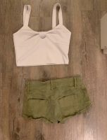 Crop Top Weiß XS Wandsbek - Steilshoop Vorschau