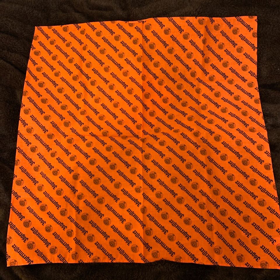 Original Jägermeister Bandana Tuch orange Neu in Frankfurt am Main