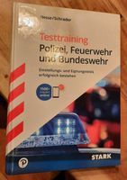 Buch Testtraining Polizei, Feuerwehr, Bundeswehr v.Hesse/Schrader Thüringen - Gerstungen Vorschau