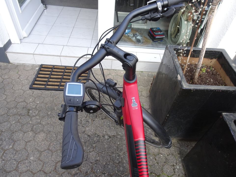 RALEIGH BRISTOL 9 2020 City e-Bike Rot wie neu in Langen (Hessen)